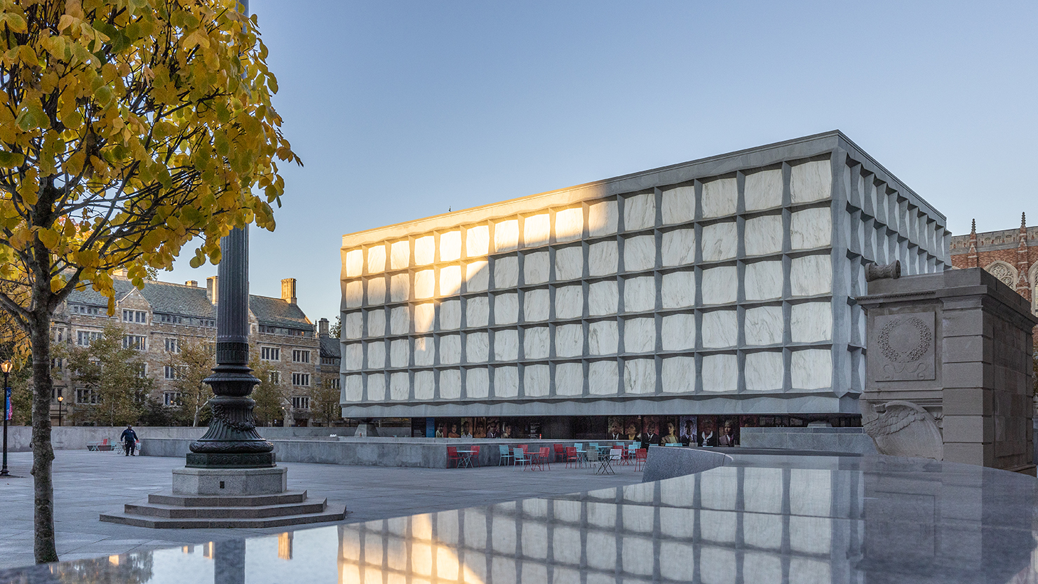 Beinecke Plaza