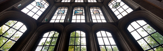 Grace Hopper College windows